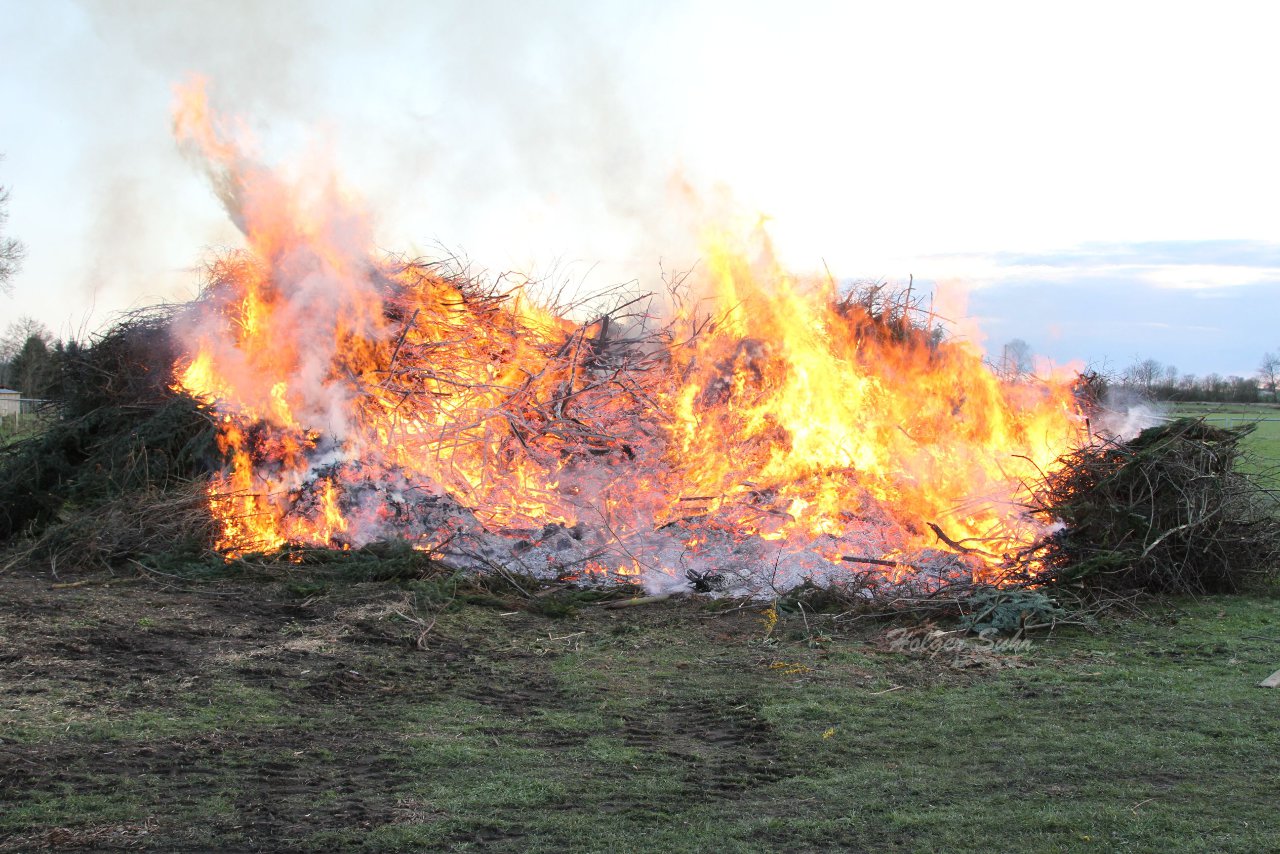 Bild 8 - Osterfeuer 2012